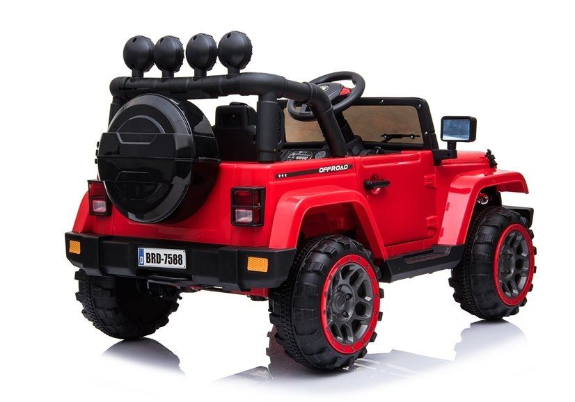 LeanToys Elektrické autíčko JEEP BRD-7588, 2x45W, 1x12V10Ah, LED svetlá