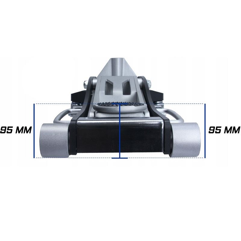 Pojazdný hydraulický zdvihák 3T 95-485mm Aluminium - MAR-POL M80232