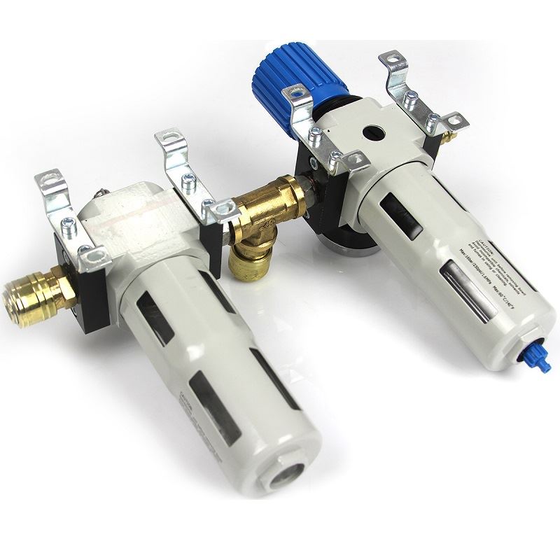 Odkalovač s manometrom, regulátorom a primazávaním 1/4" - BJC M80645