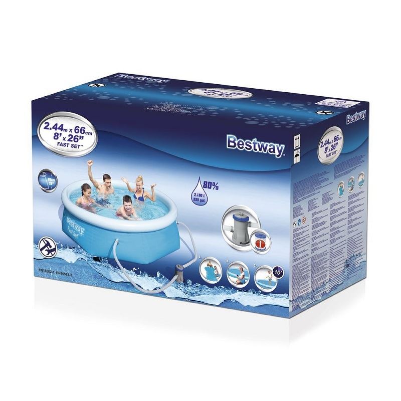 Bestway Fast Set 244 x 66cm, 57268