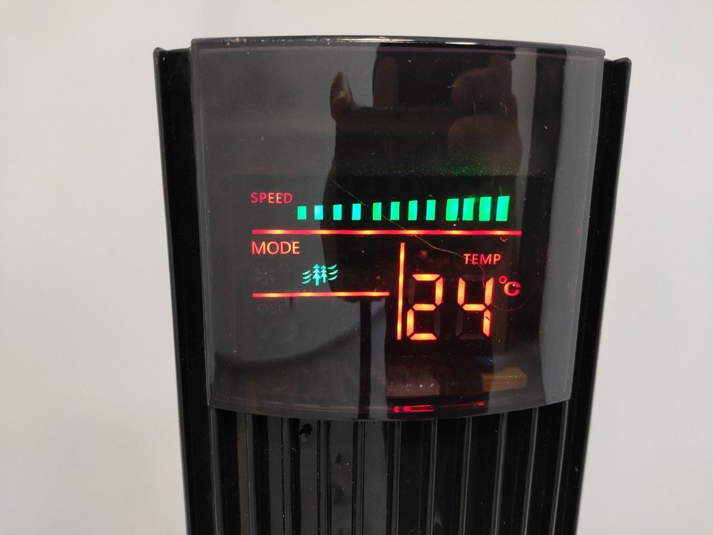 Stĺpový ventilátor Vento s diaľkovým ovládaním 117cm 45W