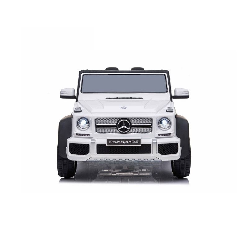 Elektrické autíčko Mercedes G650 MAYBACH, 12V, biela