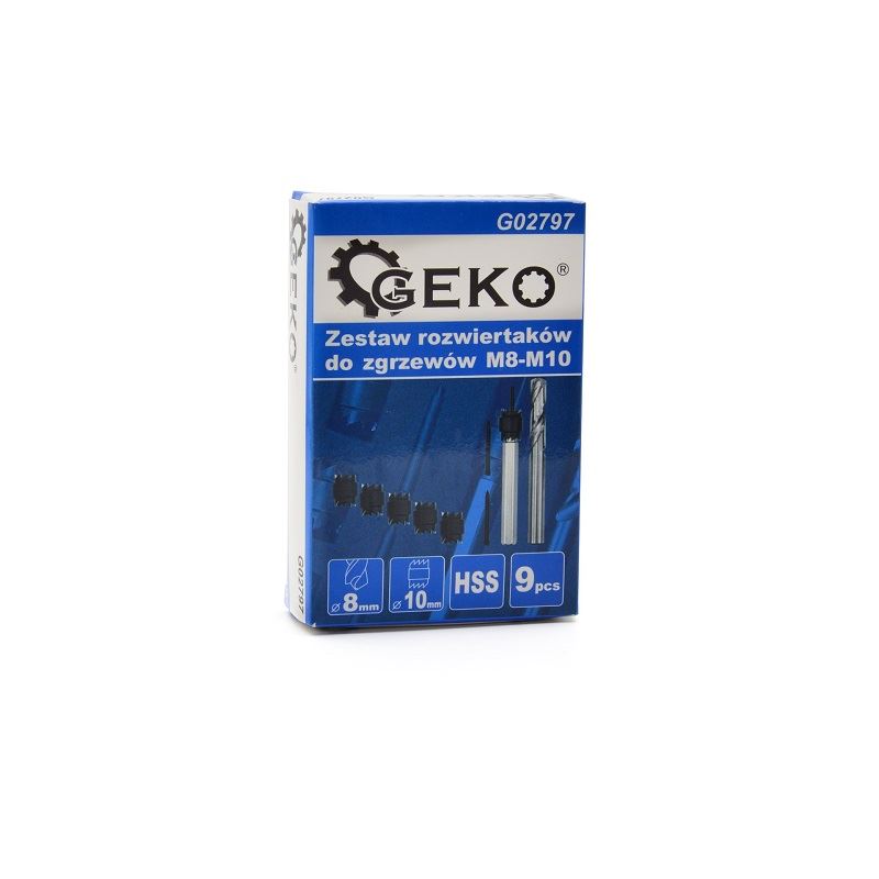 Sada výstružníkov pre zvary M8-M10 - GEKO G02797