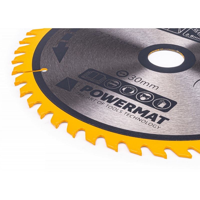 Kotúč na drevo TDD-255x30x48Z - POWERMAT
