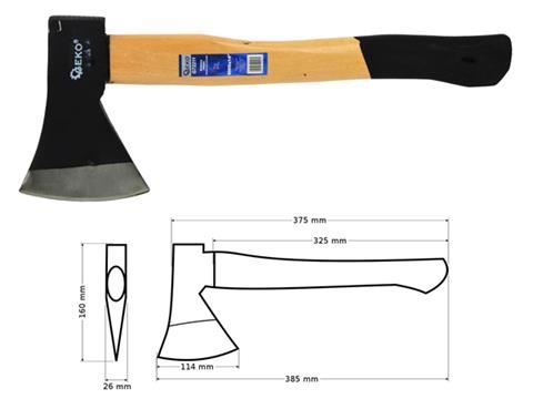 Sekera 800g 14" - GEKO PROFI G72211