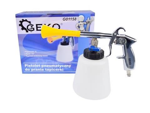 Pištoľ na čistenie tapacíru, interiéru a čalúnenia - GEKO G01158