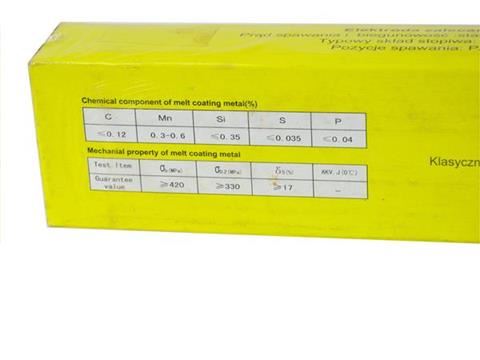 Elektródy 4x350mm 5kg - GEKO G74202