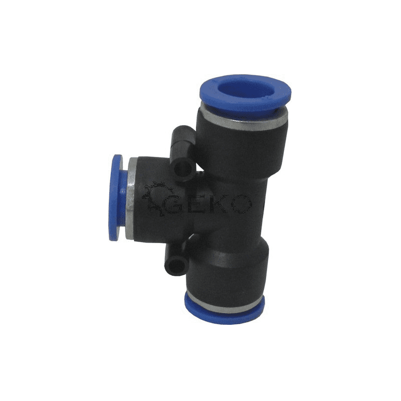 Pneumatická nástrčná spojka 4mm PU/PE typ T - GEKO G03040