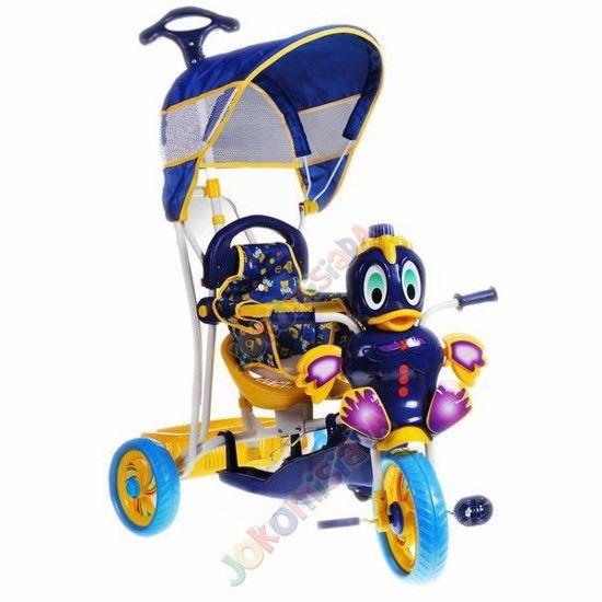 Detská skladacia trojkolka Trike RO0024 Ružová