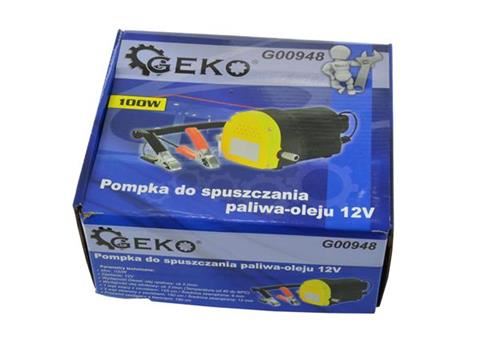 Čerpadlo na naftu a olej 12V 100W - GEKO G00948