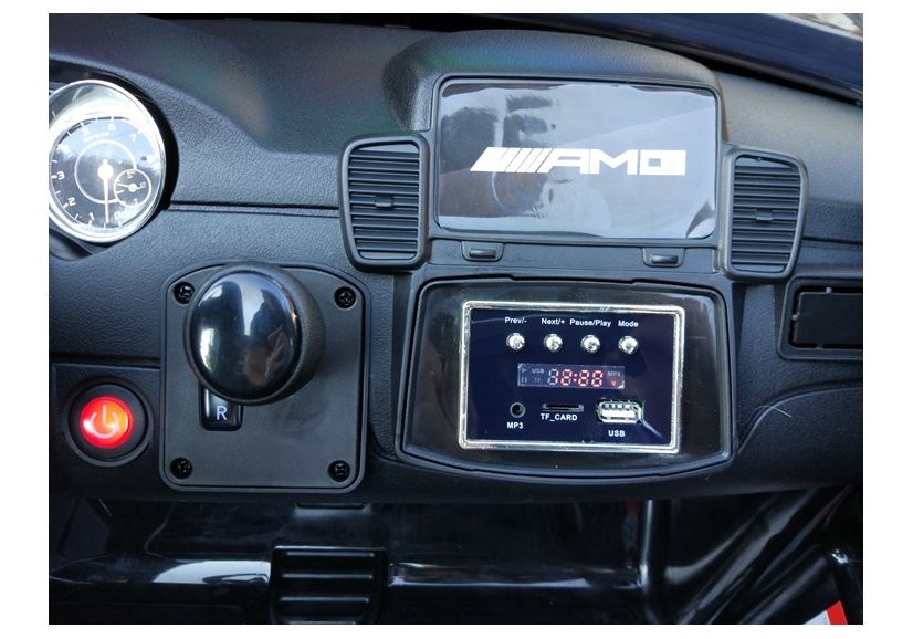 PEHI Elektrické autíčko Mercedes-Benz GLS 63, Pohon 4x4, 2x12V, čierna l2160 