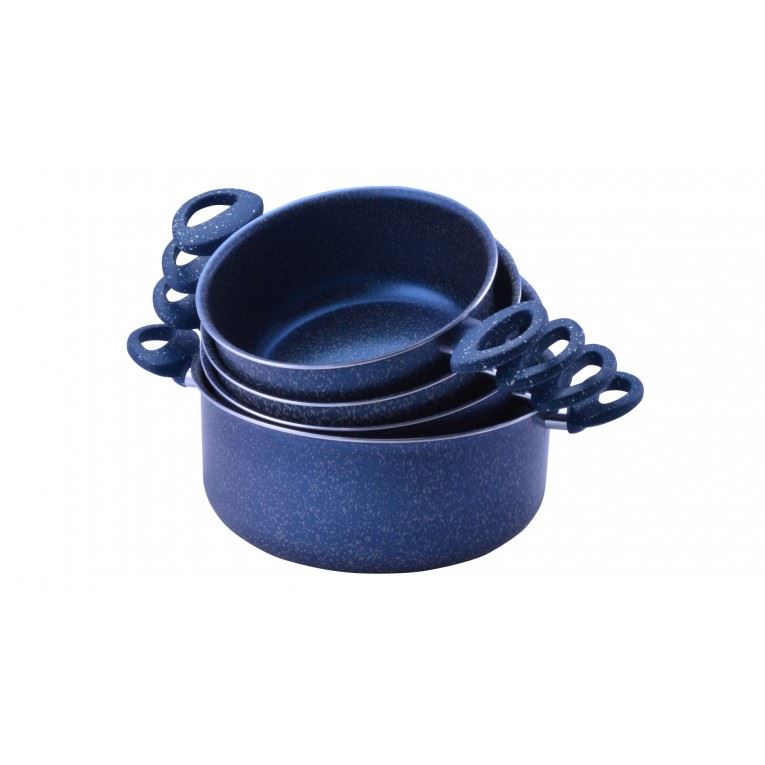 Perfect Home 12588 Cuore Blu hrniec, 24cm
