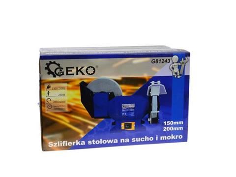 Stolná dvojkotúčová brúska 150/200mm - GEKO G81243