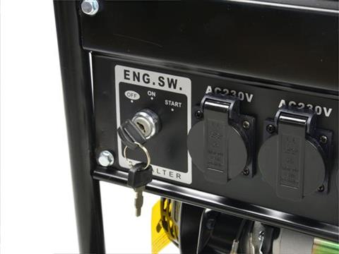 Elektrocentrála 3500W 4-takt 12/230/400V s el. štartom a AVR - Keltin K00254