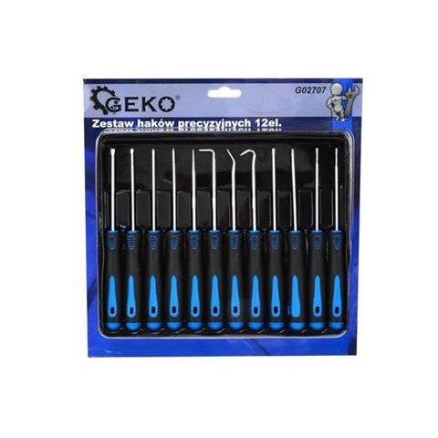 Sada presných hákov a skrutkovačov 12 ks - GEKO G02707