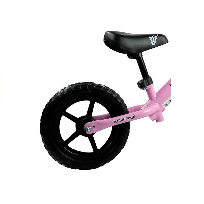 LeanToys Odrážadlo Levi 12" ružové l2609