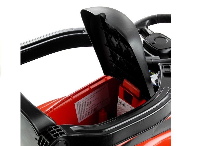 LeanToys L3931 Detské odrážadlo s chodítkom BDQ5188 - červené