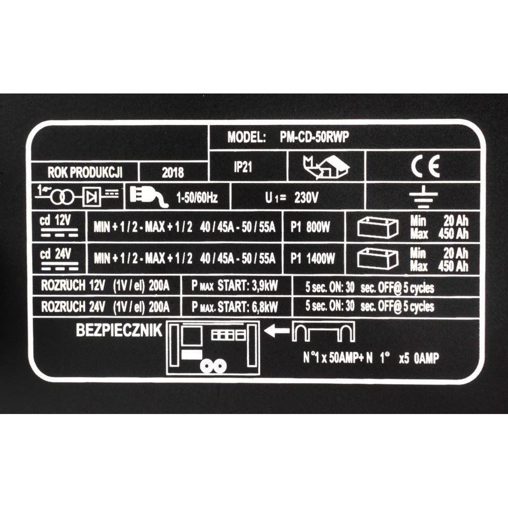 Nabíjačka autobatérií PM-CD-50RWP - POWERMAT