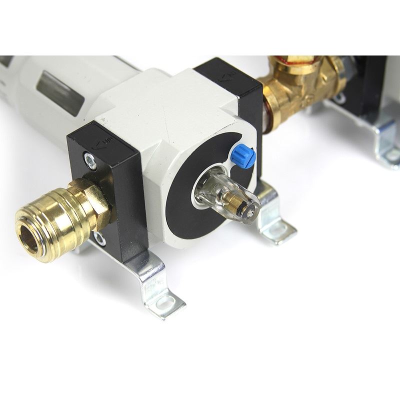 Odkalovač s manometrom, regulátorom a primazávaním 1/4" - BJC M80645