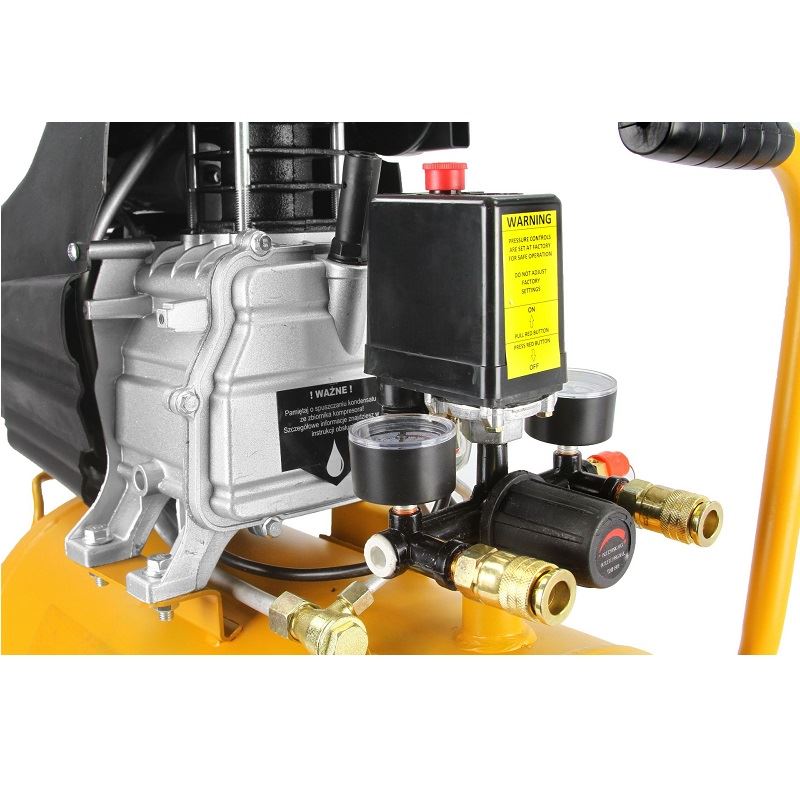 Olejový kompresor 24L 2HP - HURAGAN M88000N