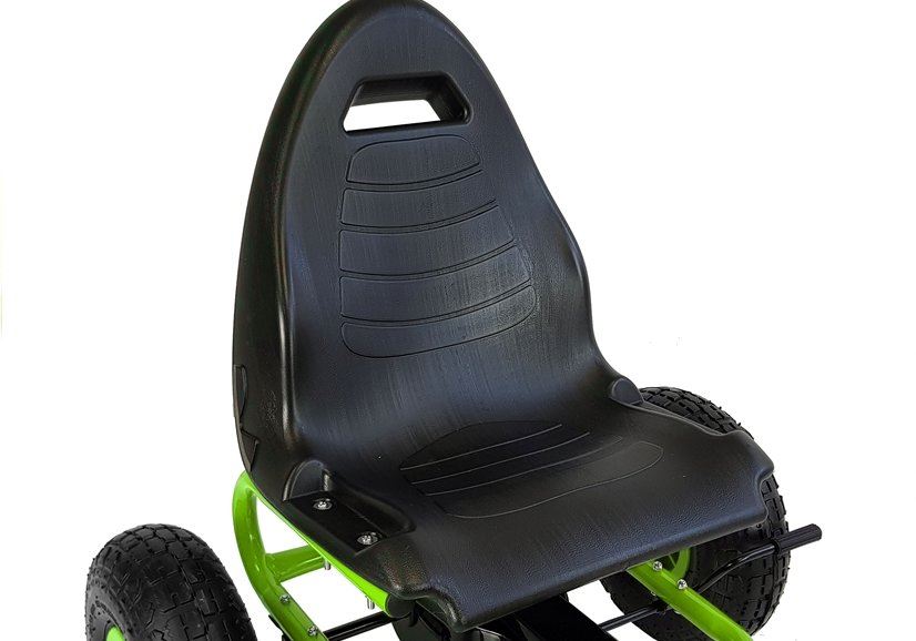 LEAN TOYS L5342 Šľapacia kára A-18 zelená