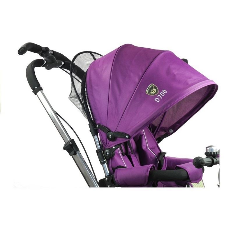 LeanToys Detská trojkolka PRO700, fialová