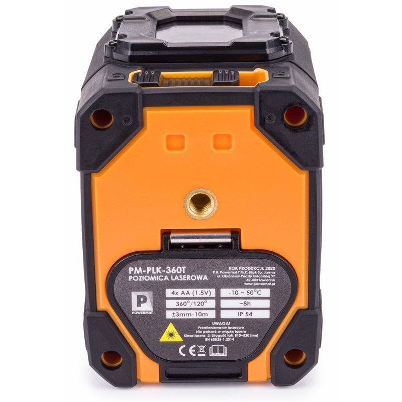 Krížový laser na úrovni 360° PM-PLK-360T - POWERMAT