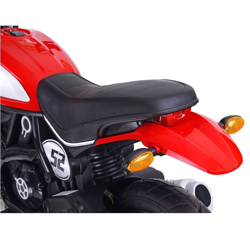 Joko Elektrická motorka s nafukovacími kolesami Street Bob, MP3, USB, zelená