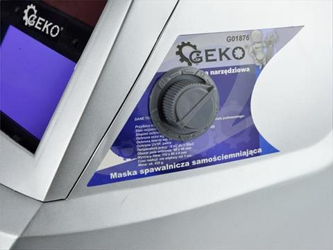 Samostmievacia zváracia kukla, strieborná - GEKO G01876