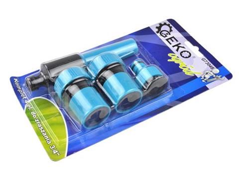 Sada tryska, rýchlospojky 3/4" - GEKO G73048