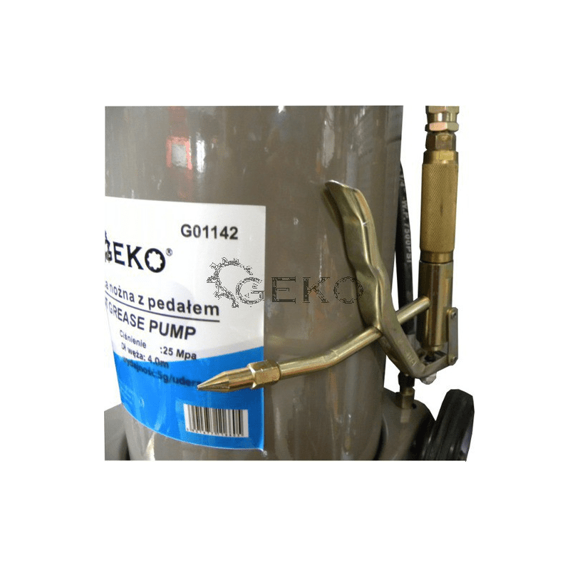 Nožný mazací lis 12L + 4 m tlak. hadica - GEKO G01142