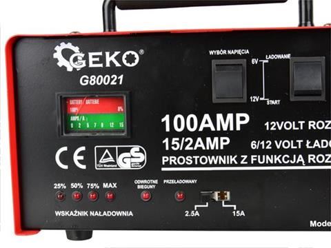 Nabíjačka 100A PTC100-B 6/12V - GEKO G80021