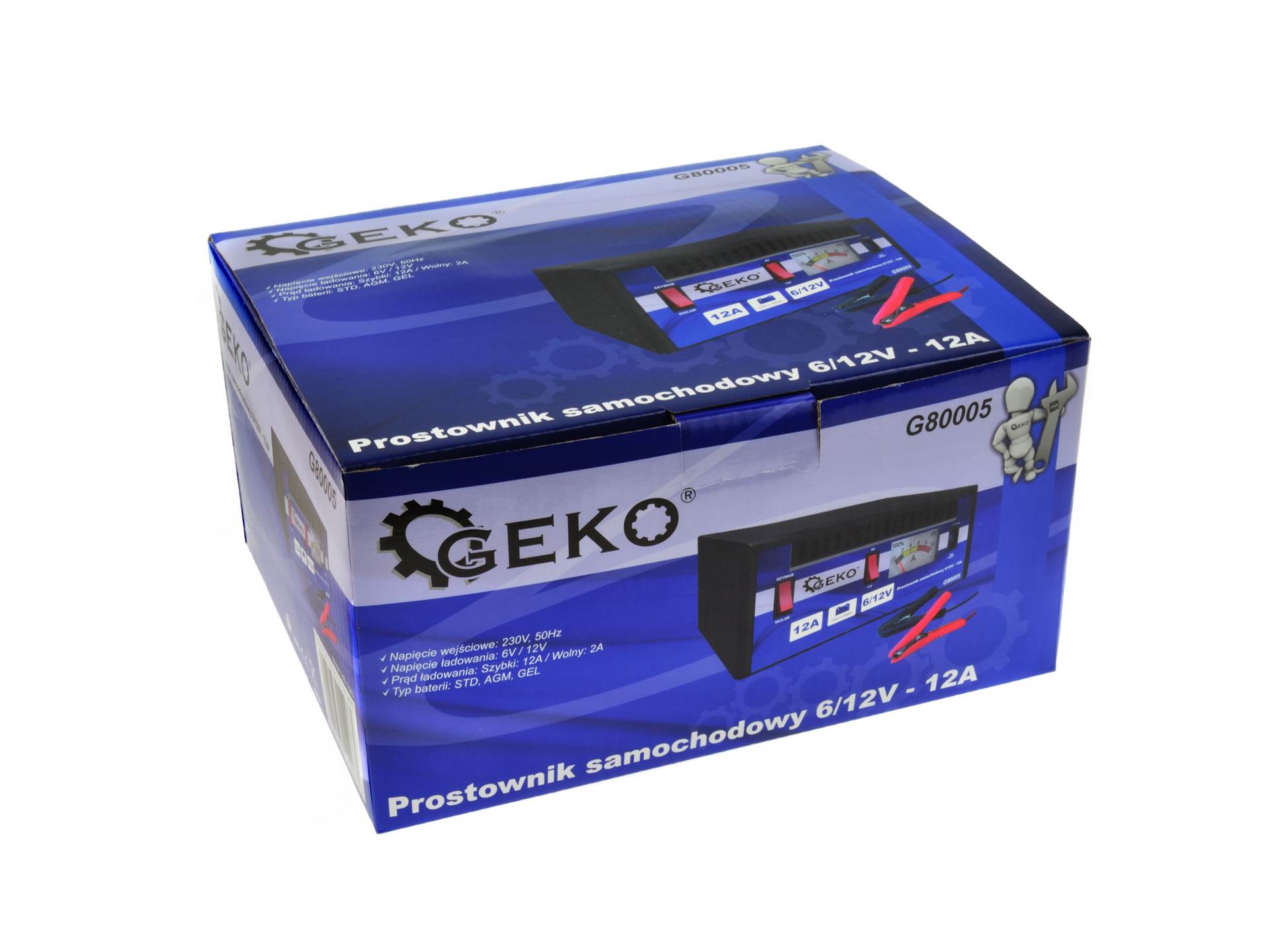 Nabíjačka PTC-12D2 6/12V 12A - GEKO G80005
