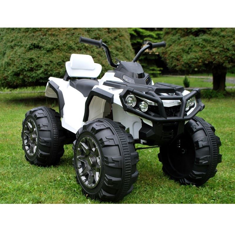 Joko Elektrická štvorkolka odpružená, 2x motor, červená
