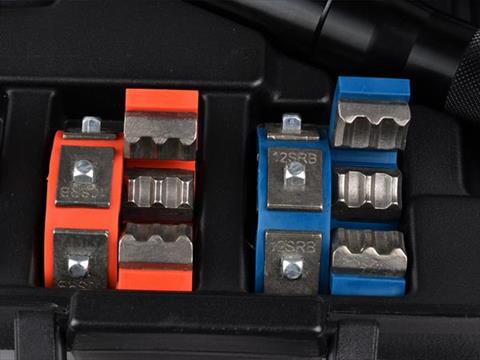 Hydraulické kliešte na lisovanie koncoviek klimatizačných hadíc - GEKO G00905