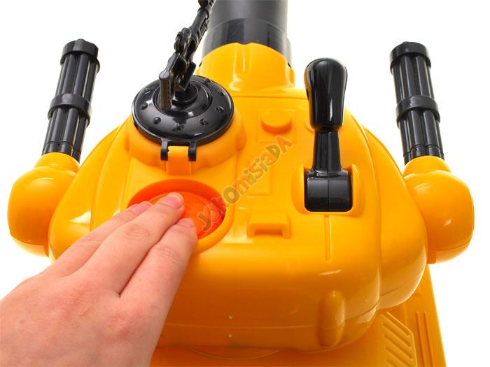 Strelecký tank + odrážadlo + nočník 3v1 ZA1775