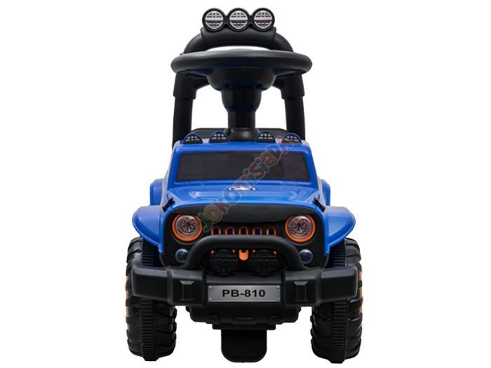 Joko Odrážadlo Jeep s melódiami pre deti, modrá SP0384 NI