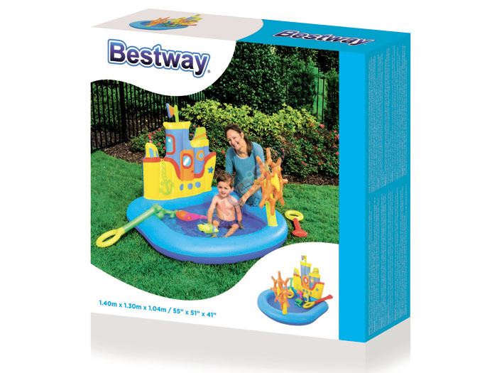 Bestway Bazénik na hranie - lodička, 52211