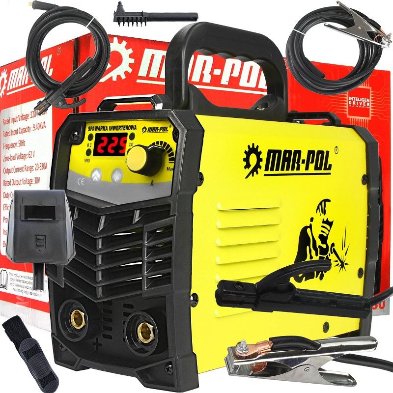 MAR-POL Zvárací invertor IGBT 330 MAR-POL 2 V 1 MMA / TIG - M79363