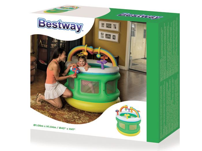 Bestway Nafukovacia ohrádka na hranie 109x104cm, 52221