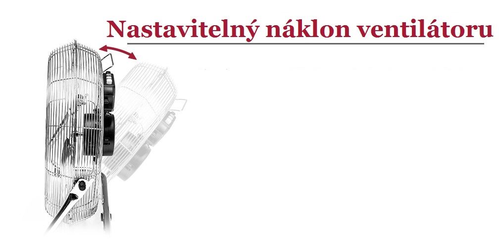 Ventilátor podlahový FL-INOX-3