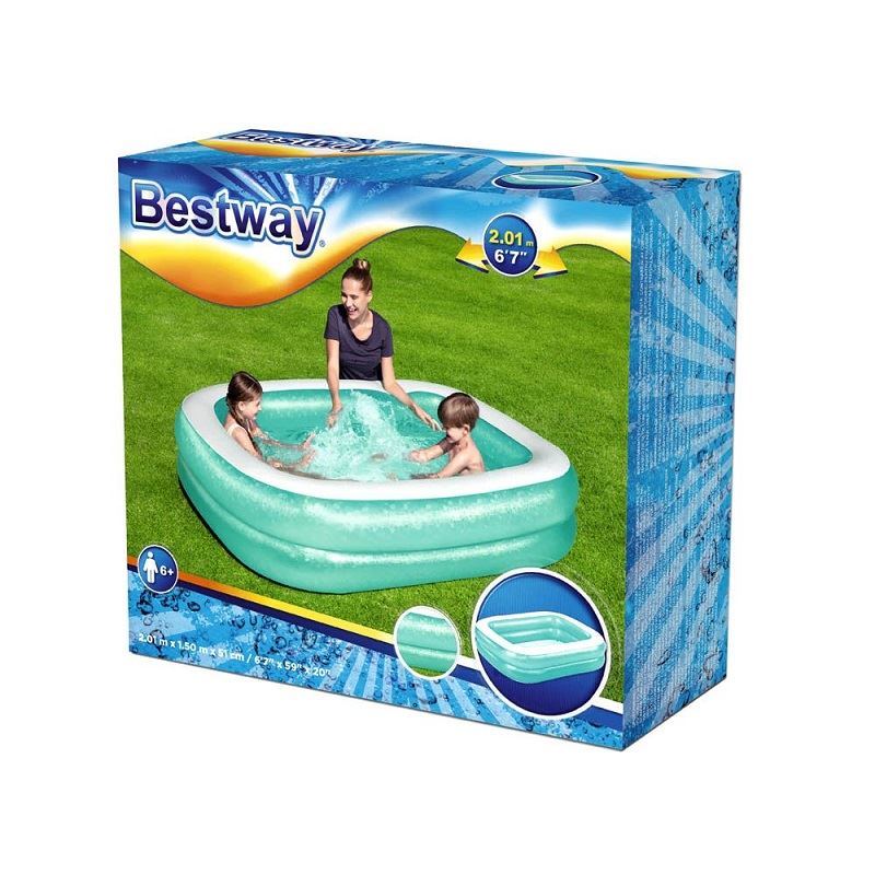 Bestway Nafukovací bazén 201 x 150 x 51cm, 54005