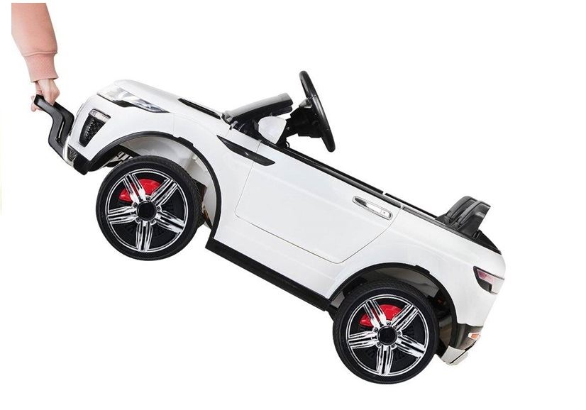 LeanToys Elektrické autíčko HL1618, 2x45W motor, biela l2527