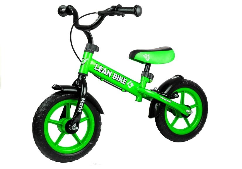 LeanToys Odrážadlo Mario 12" zelené l2626