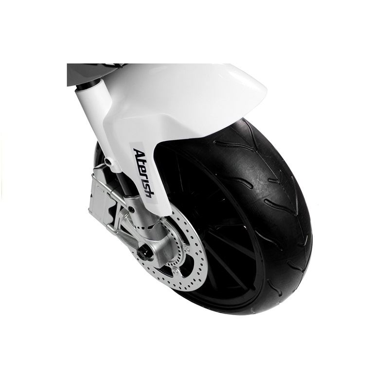 LT Elektrická motorka BMW S1000RR, 2x45W motor, šedá l1720