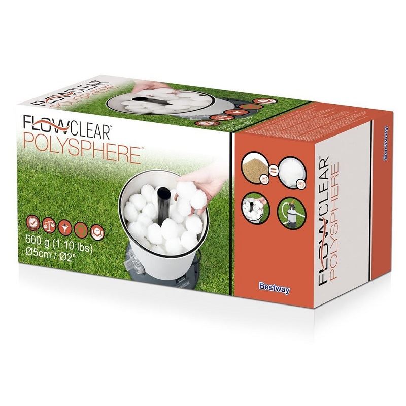 Bestway Flowclear Polysphere filtračná náplň 500g, 58475