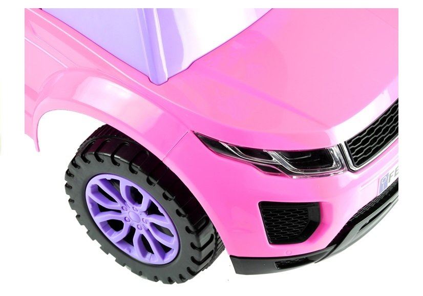 LeanToys Detské odrážadlo 613W ružové + ružové svetlá L2890