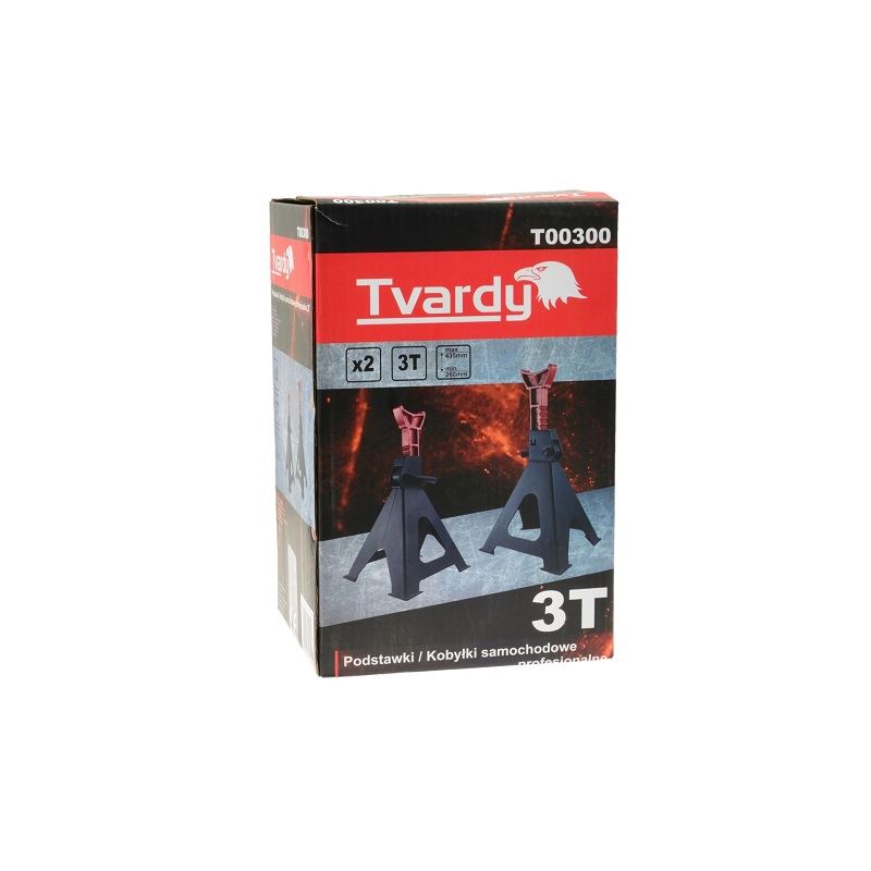 Podstavce pod auto 3T 2ks - Tvardy T00300