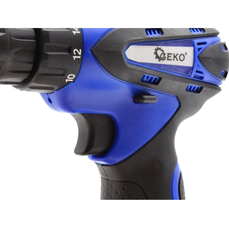 Akumulátorový skrutkovač 18V Li-Ion 2xAKU - GEKO G80653