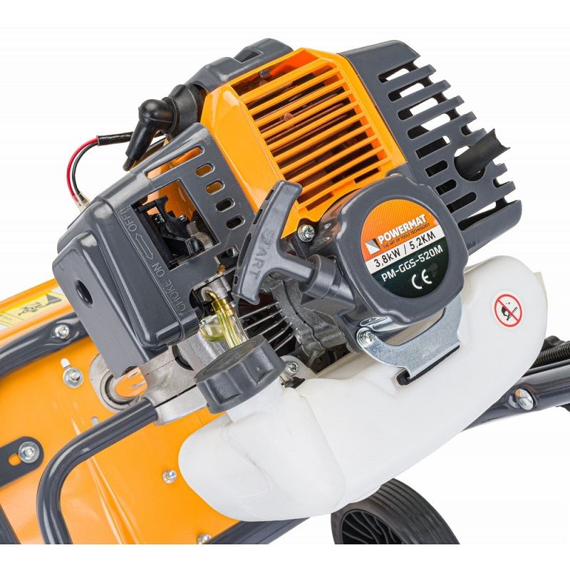 Kultivátor motorový 5,2 HP, 34 cm - POWERMAT PM-GGS-520M